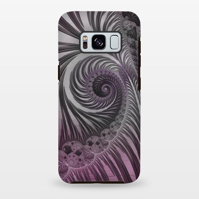 Galaxy S8 plus StrongFit Swirly Fractal Fantasies by Andrea Haase