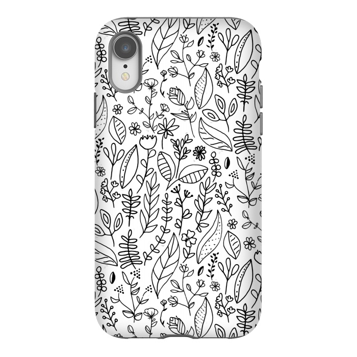 iPhone Xr StrongFit Nature Doodle  by Tigatiga
