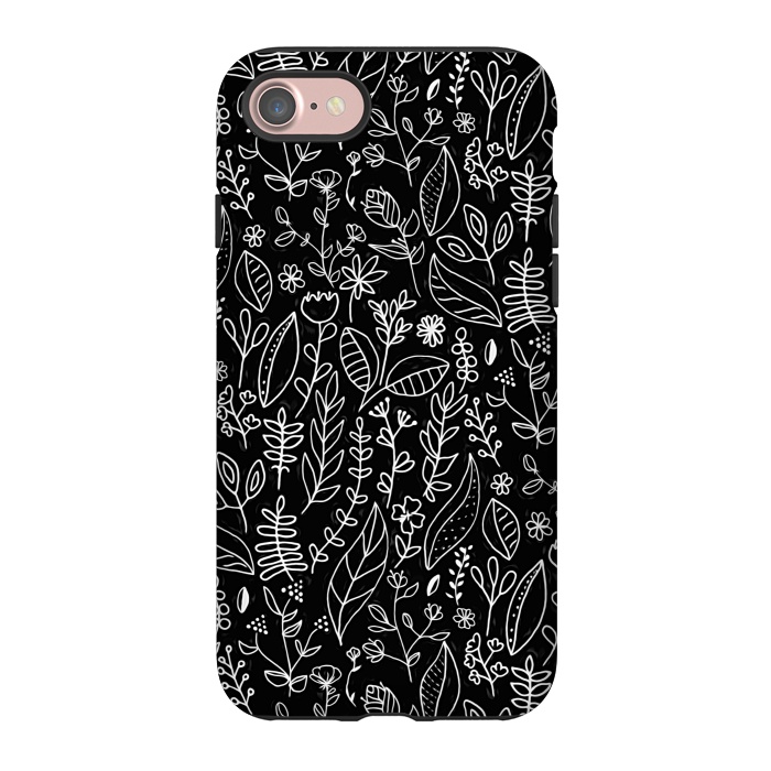 iPhone 7 StrongFit Licorice Nature Doodle  by Tigatiga