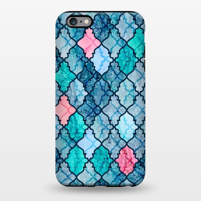 iPhone 6/6s plus StrongFit Moroccan Ocean by gingerlique