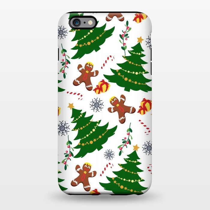 iPhone 6/6s plus StrongFit Holly Jolly Christmas by Allgirls Studio