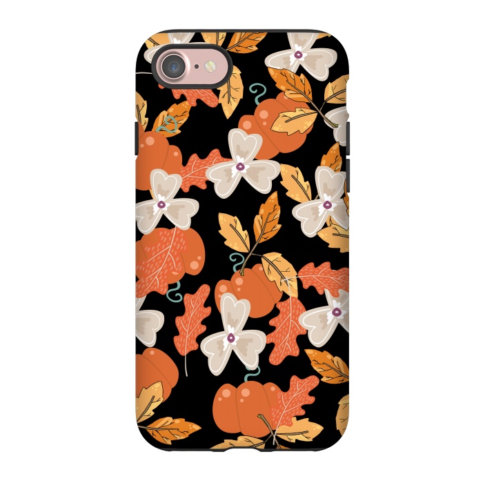 iPhone 7 StrongFit Pumpkin and Spice by Allgirls Studio