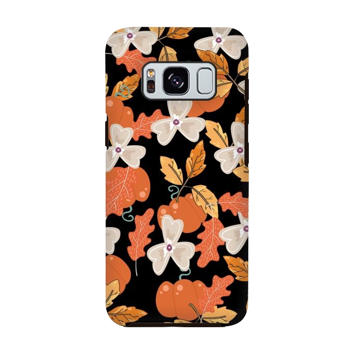 Galaxy S8 StrongFit Pumpkin and Spice by Allgirls Studio