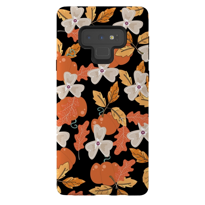 Galaxy Note 9 StrongFit Pumpkin and Spice by Allgirls Studio