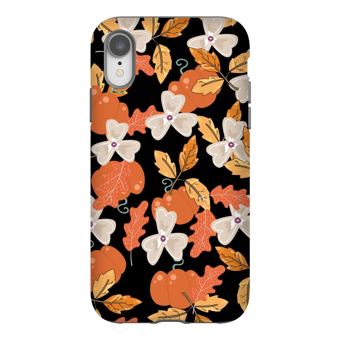 iPhone Xr StrongFit Pumpkin and Spice by Allgirls Studio