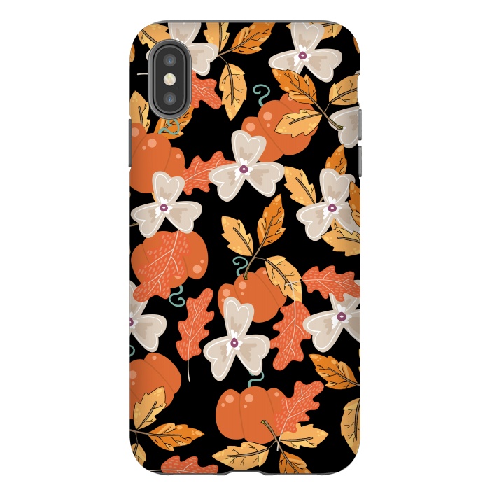 iPhone Xs Max StrongFit Pumpkin and Spice by Allgirls Studio