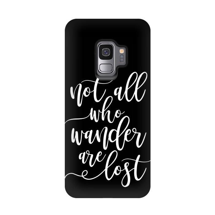 Galaxy S9 StrongFit Not all who wanders are lost by Allgirls Studio