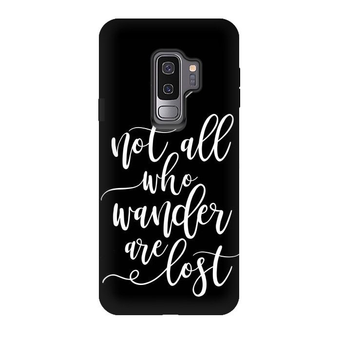 Galaxy S9 plus StrongFit Not all who wanders are lost by Allgirls Studio