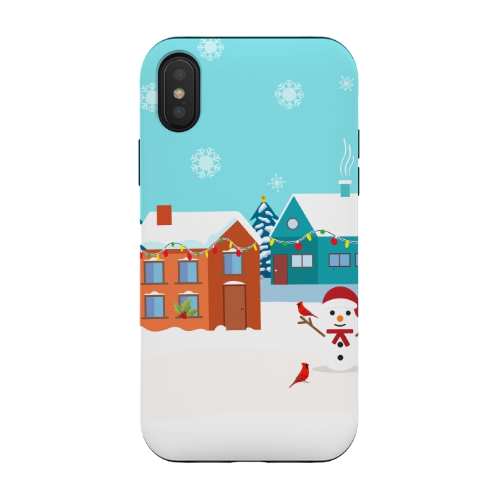 iPhone Xs / X StrongFit Its Christmas Again!  by Allgirls Studio