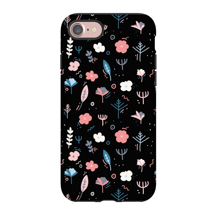 iPhone 7 StrongFit Whimsical Floral by Allgirls Studio