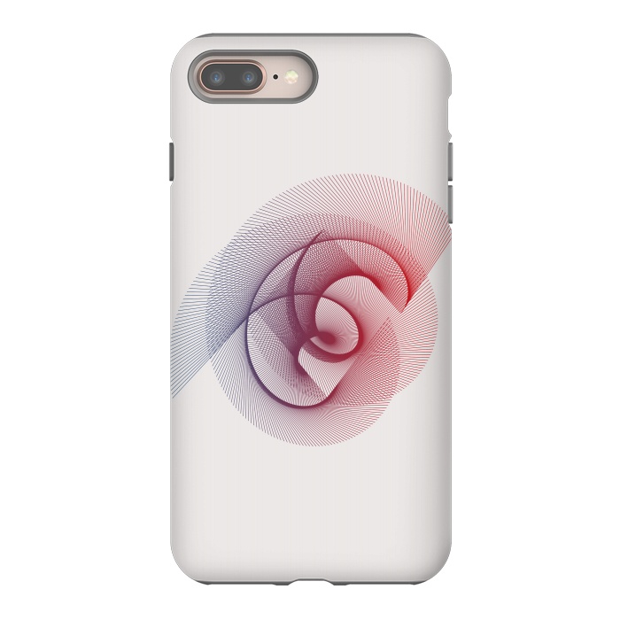 iPhone 7 plus StrongFit Imaginary Swirl by Creativeaxle
