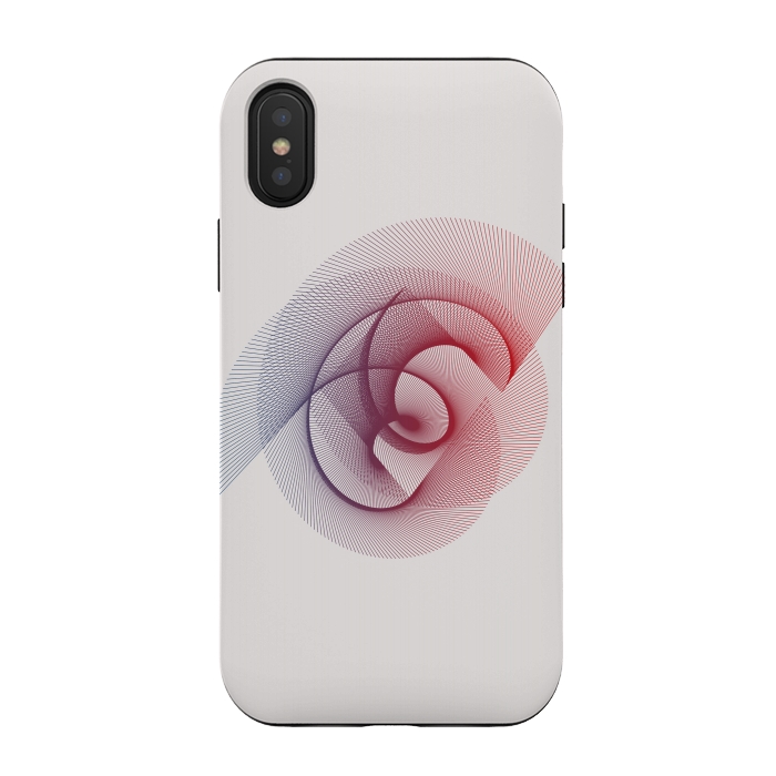iPhone Xs / X StrongFit Imaginary Swirl by Creativeaxle