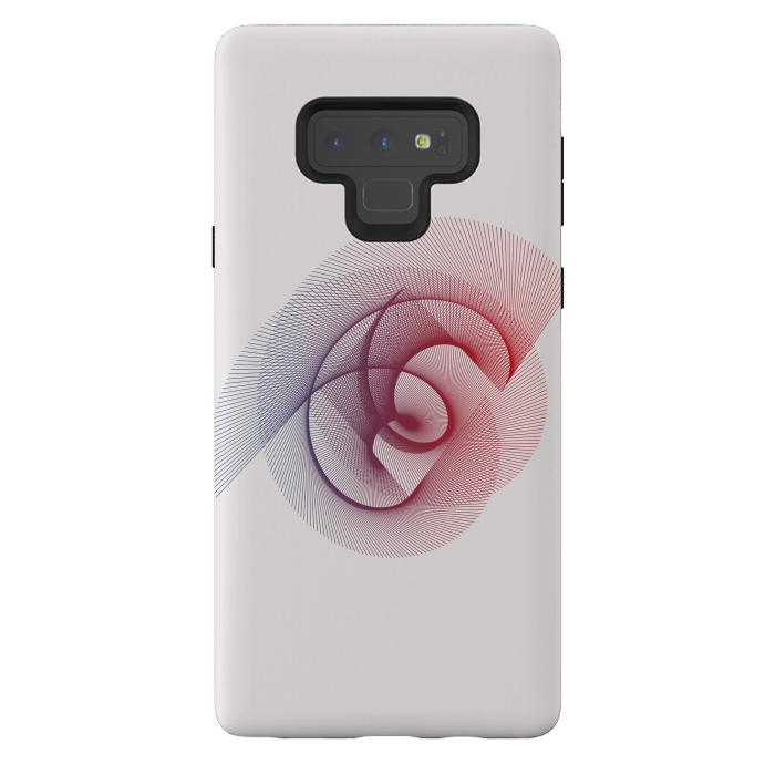 Galaxy Note 9 StrongFit Imaginary Swirl by Creativeaxle