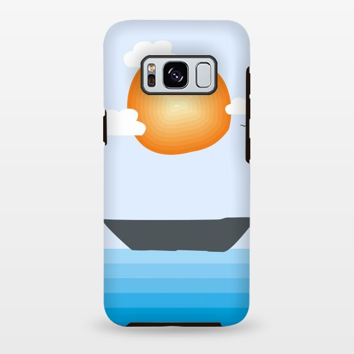 Galaxy S8 plus StrongFit Lost Ship by Creativeaxle