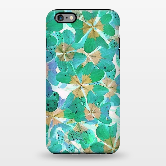 iPhone 6/6s plus StrongFit Lucky Leaves v2 by Creativeaxle
