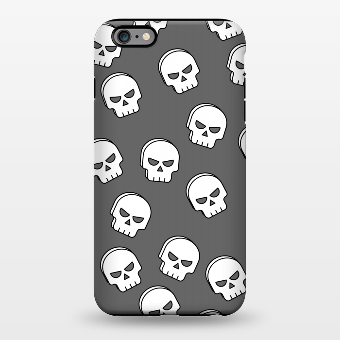 iPhone 6/6s plus StrongFit white skull pattern by MALLIKA