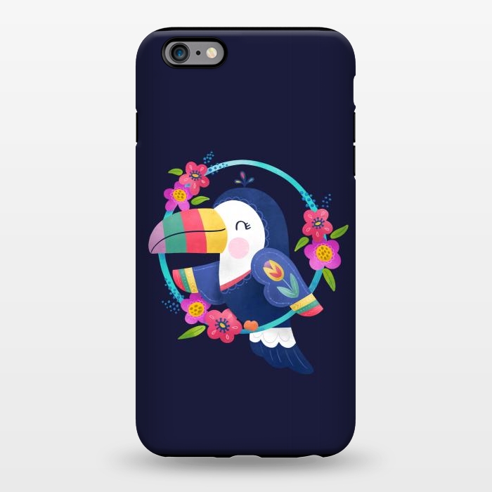 iPhone 6/6s plus StrongFit Tropical Toucan by Noonday Design