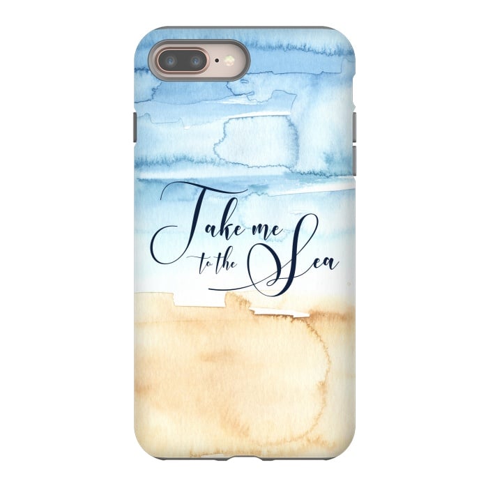 iPhone 7 plus StrongFit Take Me to the Sea by Noonday Design