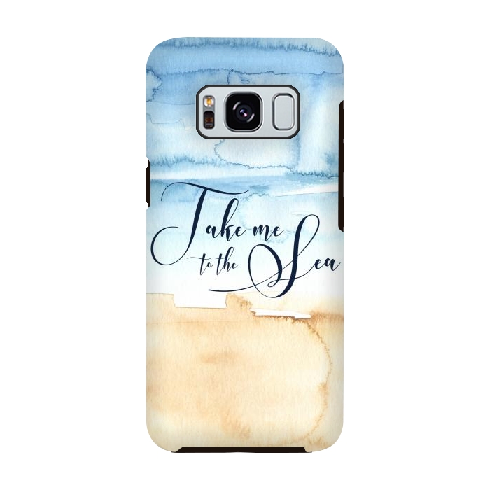 Galaxy S8 StrongFit Take Me to the Sea by Noonday Design