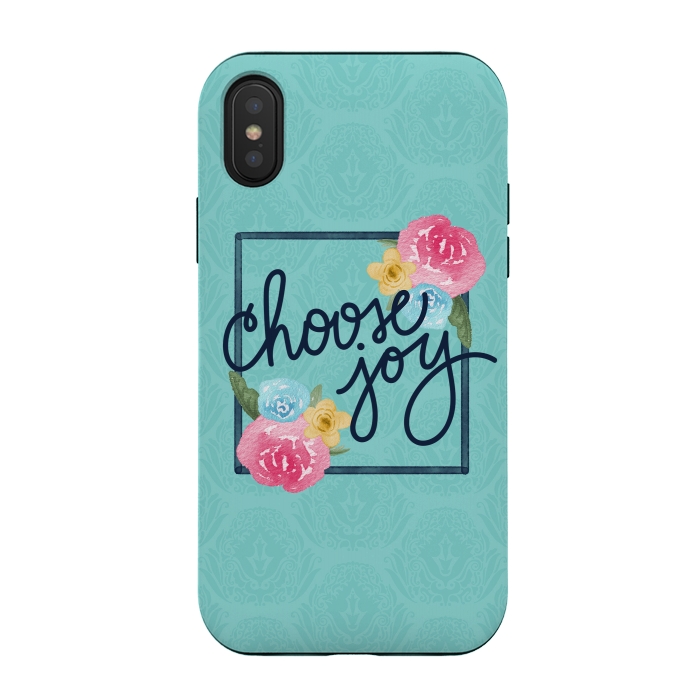 iPhone Xs / X StrongFit Choose Joy by Noonday Design