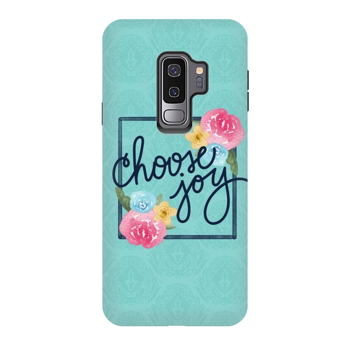Galaxy S9 plus StrongFit Choose Joy by Noonday Design
