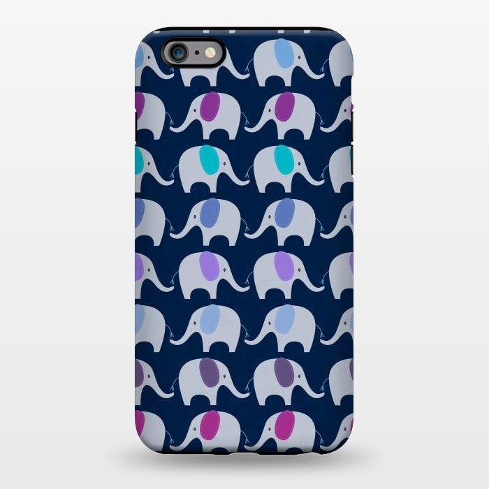 iPhone 6/6s plus StrongFit Marching Elephants by Noonday Design