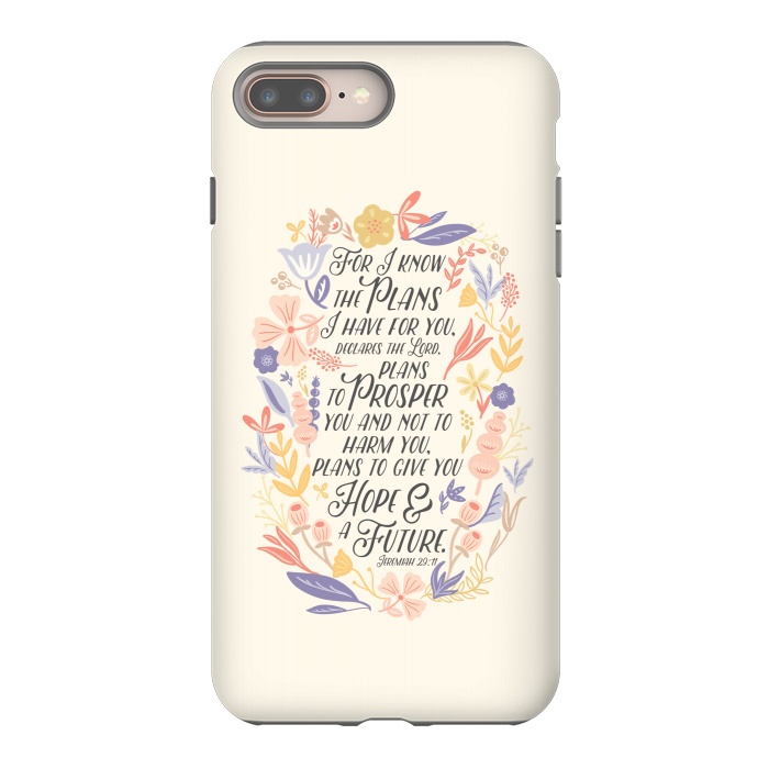 iPhone 7 plus StrongFit Jeremiah 29:11 by Noonday Design