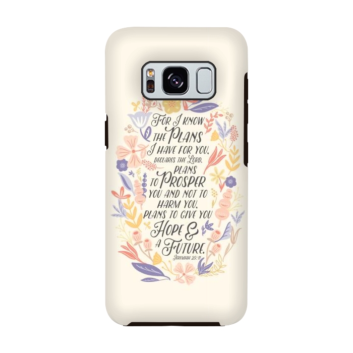 Galaxy S8 StrongFit Jeremiah 29:11 by Noonday Design