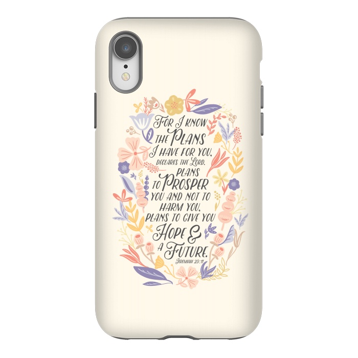 iPhone Xr StrongFit Jeremiah 29:11 by Noonday Design