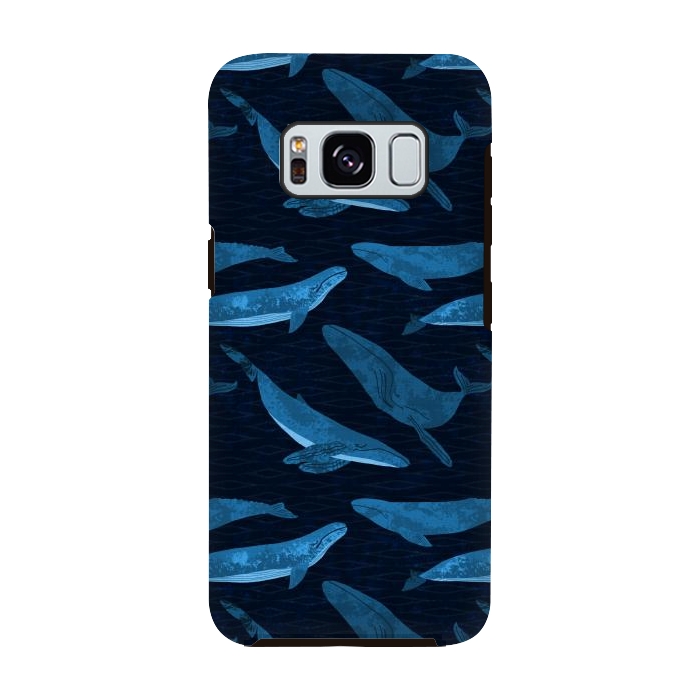 Galaxy S8 StrongFit Whales in the Deep by Noonday Design