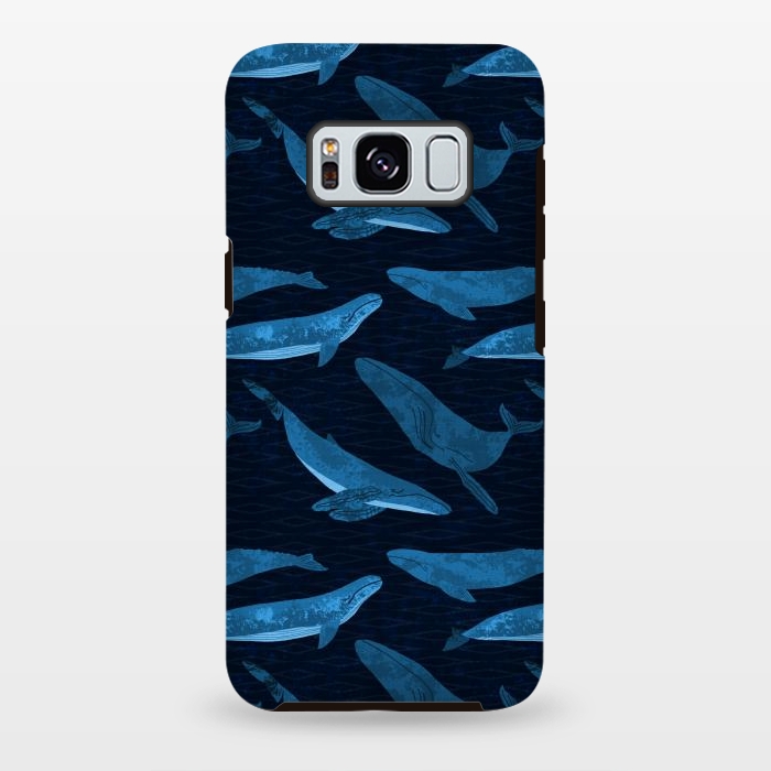 Galaxy S8 plus StrongFit Whales in the Deep by Noonday Design