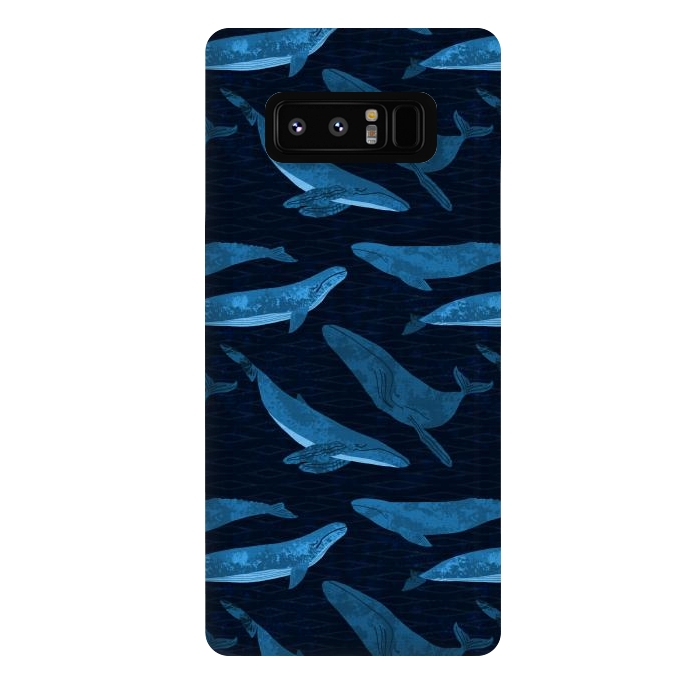 Galaxy Note 8 StrongFit Whales in the Deep by Noonday Design