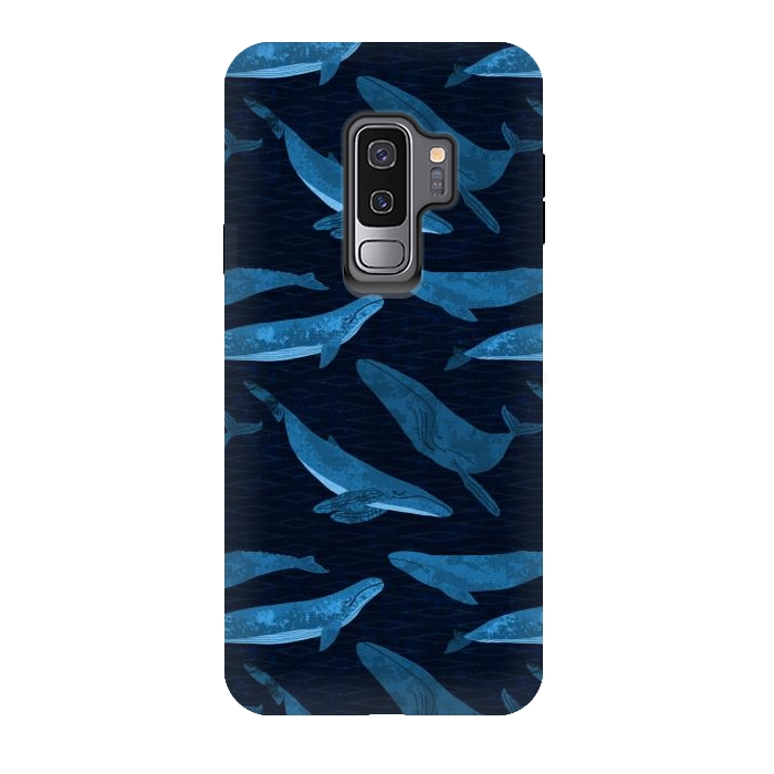 Galaxy S9 plus StrongFit Whales in the Deep by Noonday Design