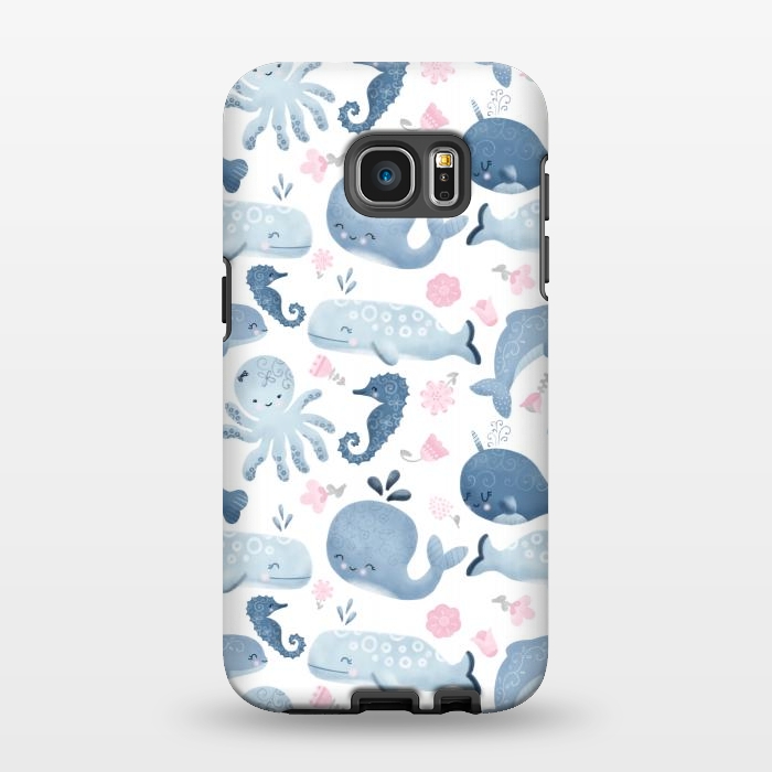 Galaxy S7 EDGE StrongFit Ocean Friends by Noonday Design