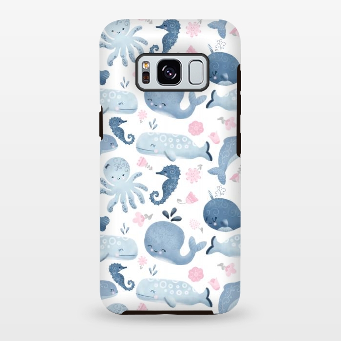 Galaxy S8 plus StrongFit Ocean Friends by Noonday Design