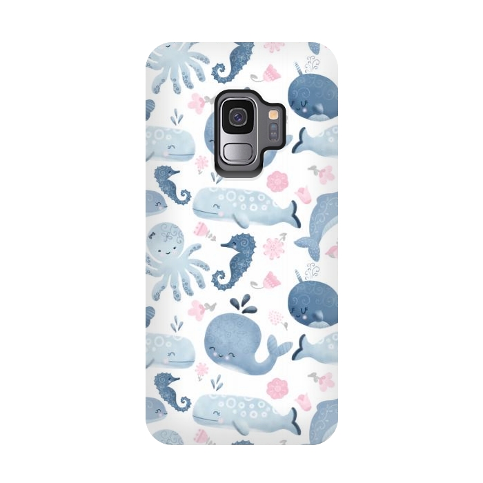 Galaxy S9 StrongFit Ocean Friends by Noonday Design