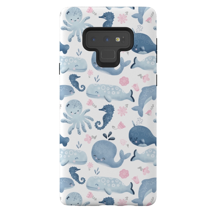 Galaxy Note 9 StrongFit Ocean Friends by Noonday Design