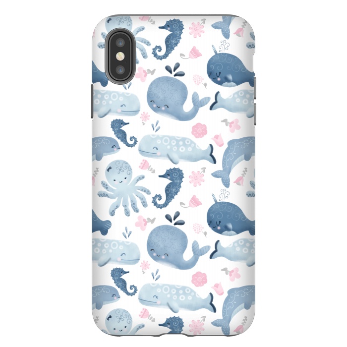 iPhone Xs Max StrongFit Ocean Friends by Noonday Design