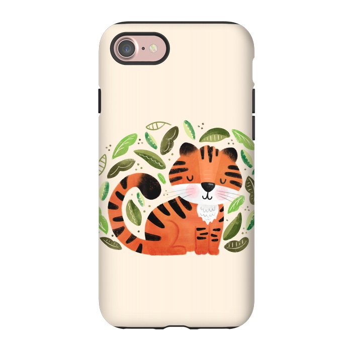 iPhone 7 StrongFit Tiger Cutie by Noonday Design
