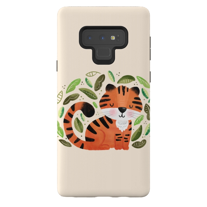 Galaxy Note 9 StrongFit Tiger Cutie by Noonday Design