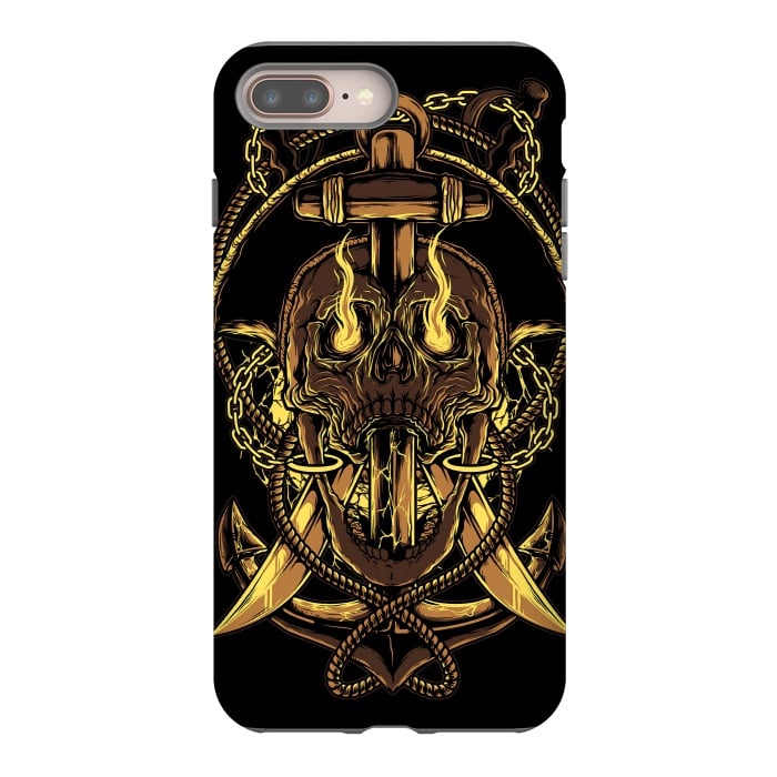 iPhone 7 plus StrongFit Death Pirate by Afif Quilimo