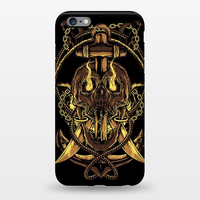 iPhone 6/6s plus StrongFit Death Pirate by Afif Quilimo