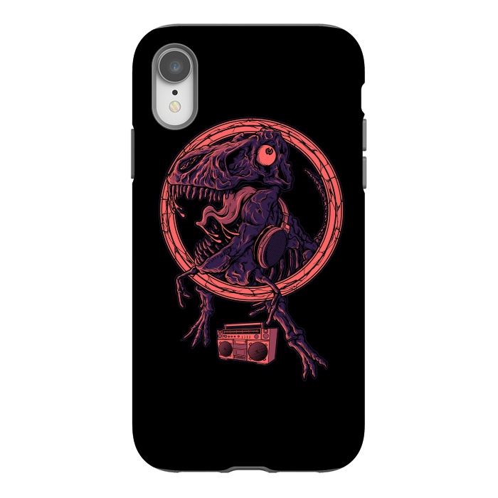 iPhone Xr StrongFit Dinodanceur by Afif Quilimo