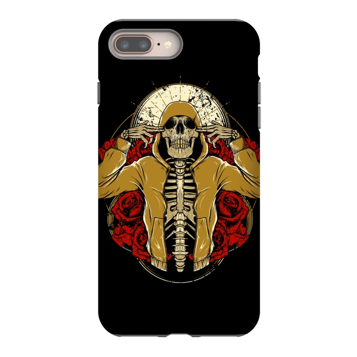 iPhone 7 plus StrongFit Hip Hop and Roses by Afif Quilimo