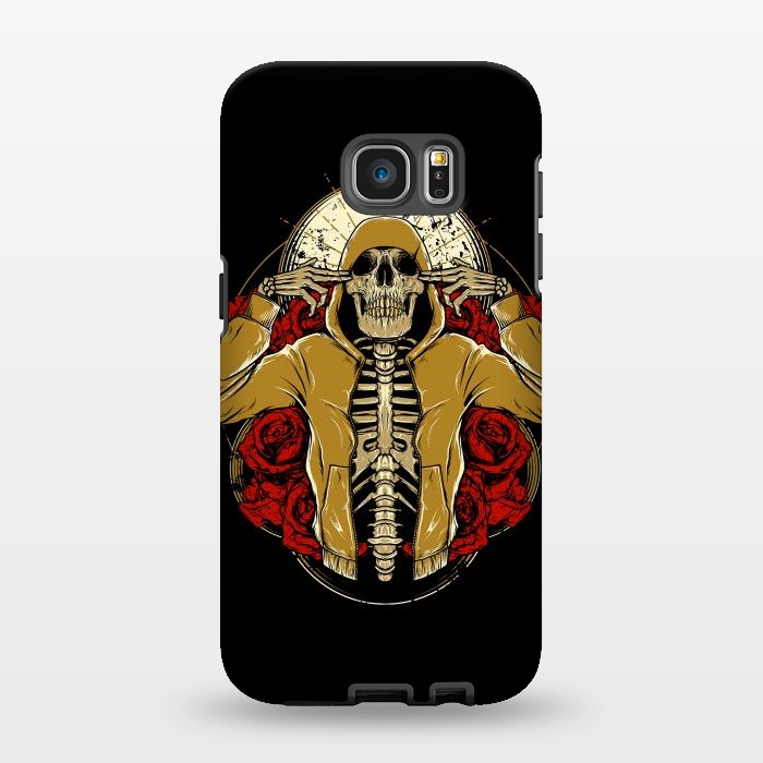 Galaxy S7 EDGE StrongFit Hip Hop and Roses by Afif Quilimo