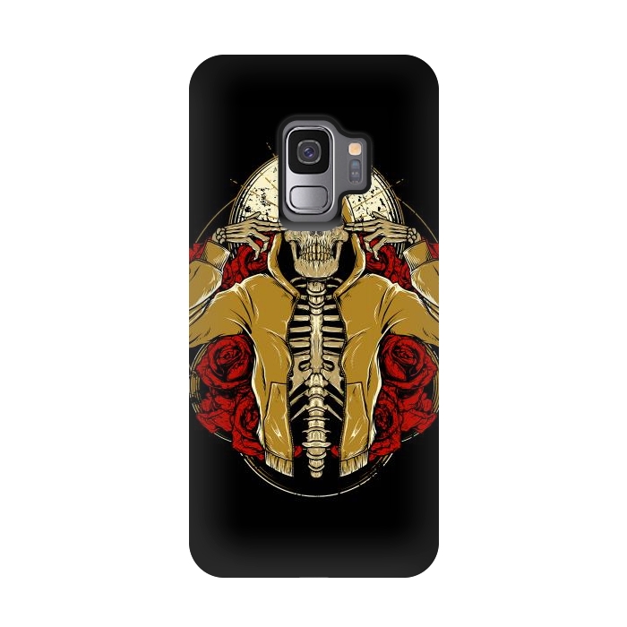 Galaxy S9 StrongFit Hip Hop and Roses by Afif Quilimo