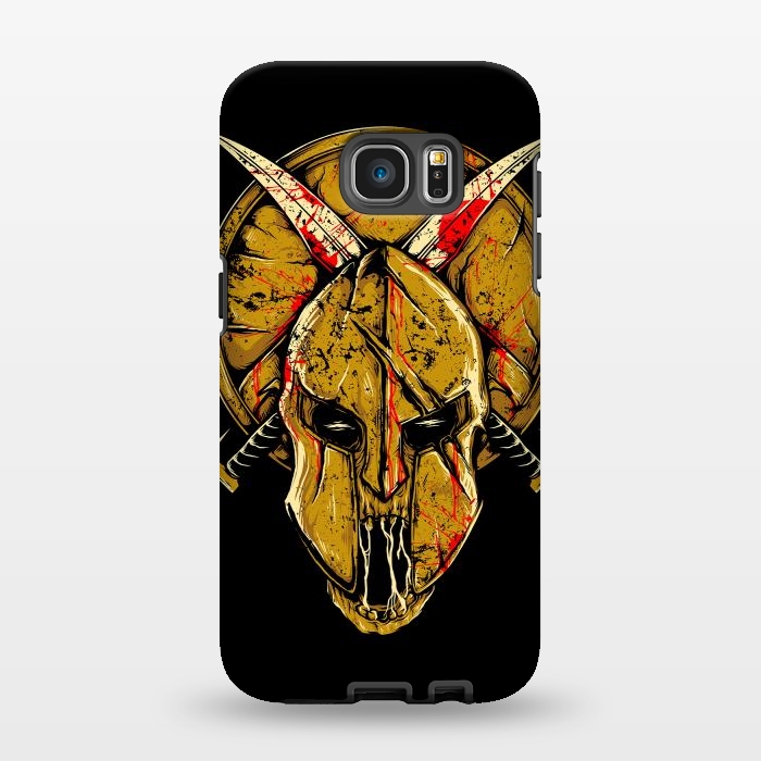 Galaxy S7 EDGE StrongFit Skull Sparta by Afif Quilimo