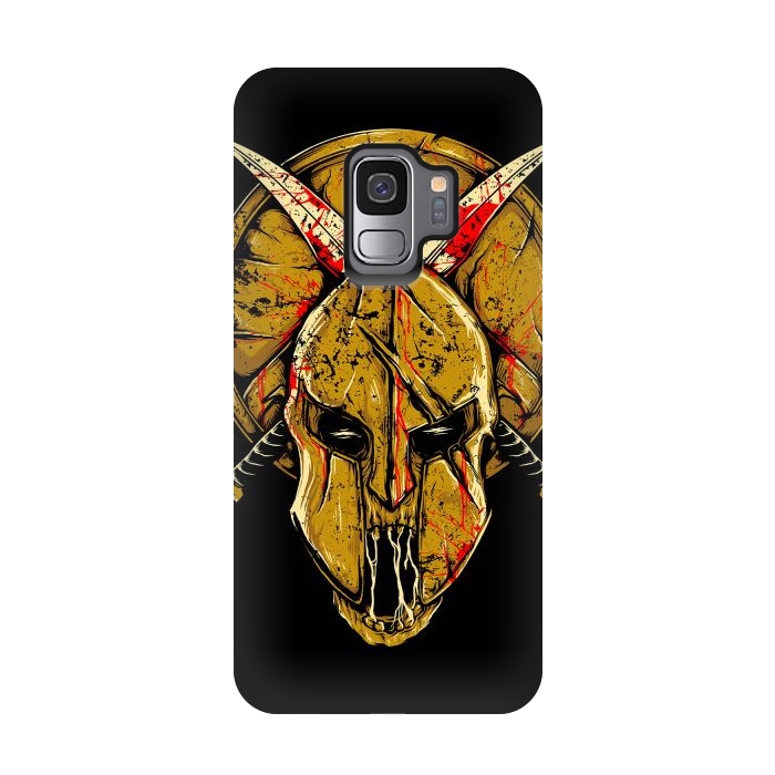 Galaxy S9 StrongFit Skull Sparta by Afif Quilimo