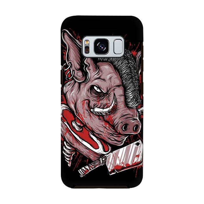 Galaxy S8 StrongFit Pig Saw by Afif Quilimo
