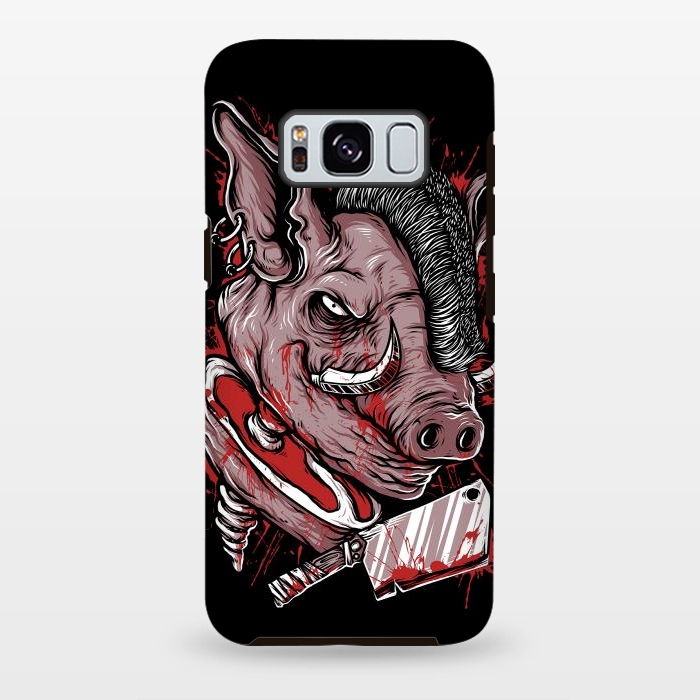 Galaxy S8 plus StrongFit Pig Saw by Afif Quilimo